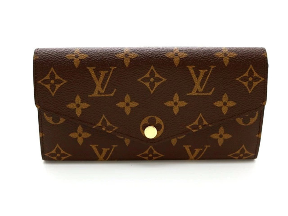 LOUIS VUITTON Portefeuille Sarah Monogram Rose Pink Ballerine IC